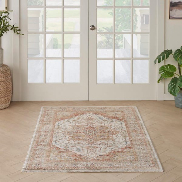 Nourison NR21 Rug-Loc Tan Rug Pad 4' x 6