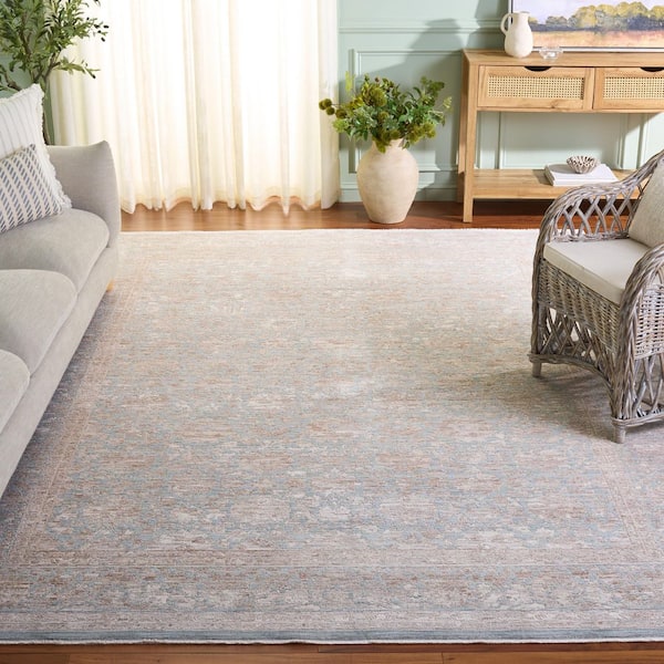 Signature 8 ft. x 10 ft. Gray/Beige Persian Area Rug