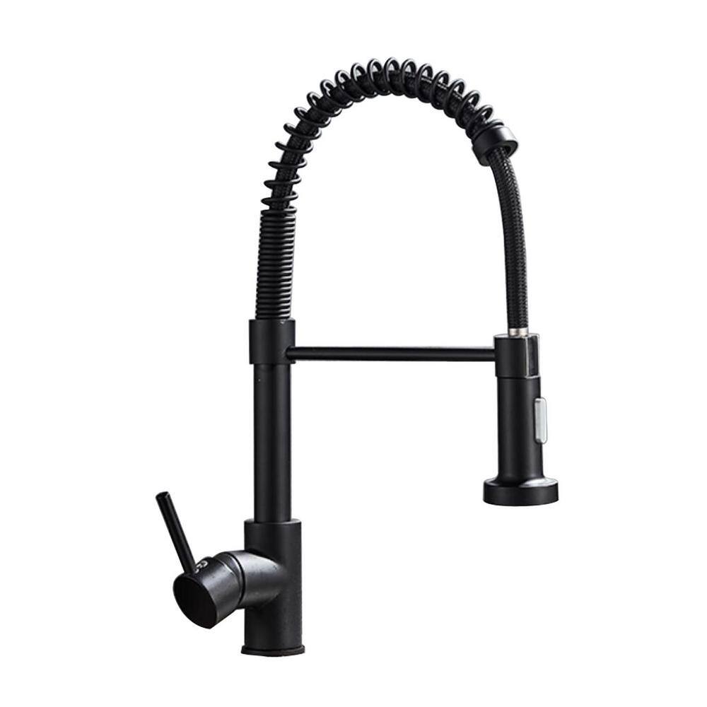 Satico Single Handle Wall Mount Stainless Steel Pull Down Sprayer ...