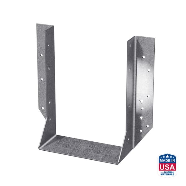 HU Galvanized Face-Mount Joist Hanger for 6x10 Nominal Lumber