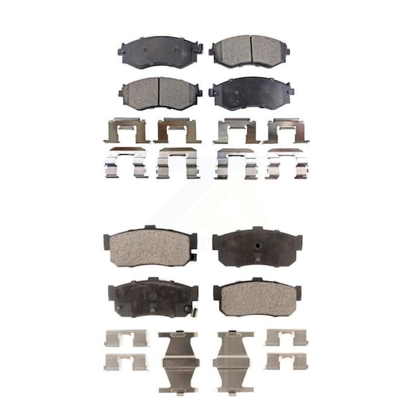 TEC Front Rear Ceramic Brake Pads Kit For Nissan Sentra Infiniti G20 INFINITI KTC-100326