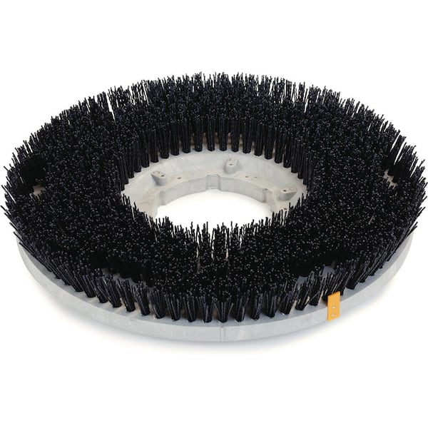 Carlisle Colortech 18 in. Black Stripping Rotary Floor Brush