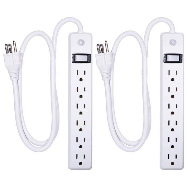 thumbnail image 2 of 6 Outlet Surge Protector Power Tap - 3ft Cord, 90J, 15A, UL Listed - Uninex 260739 2 of 4