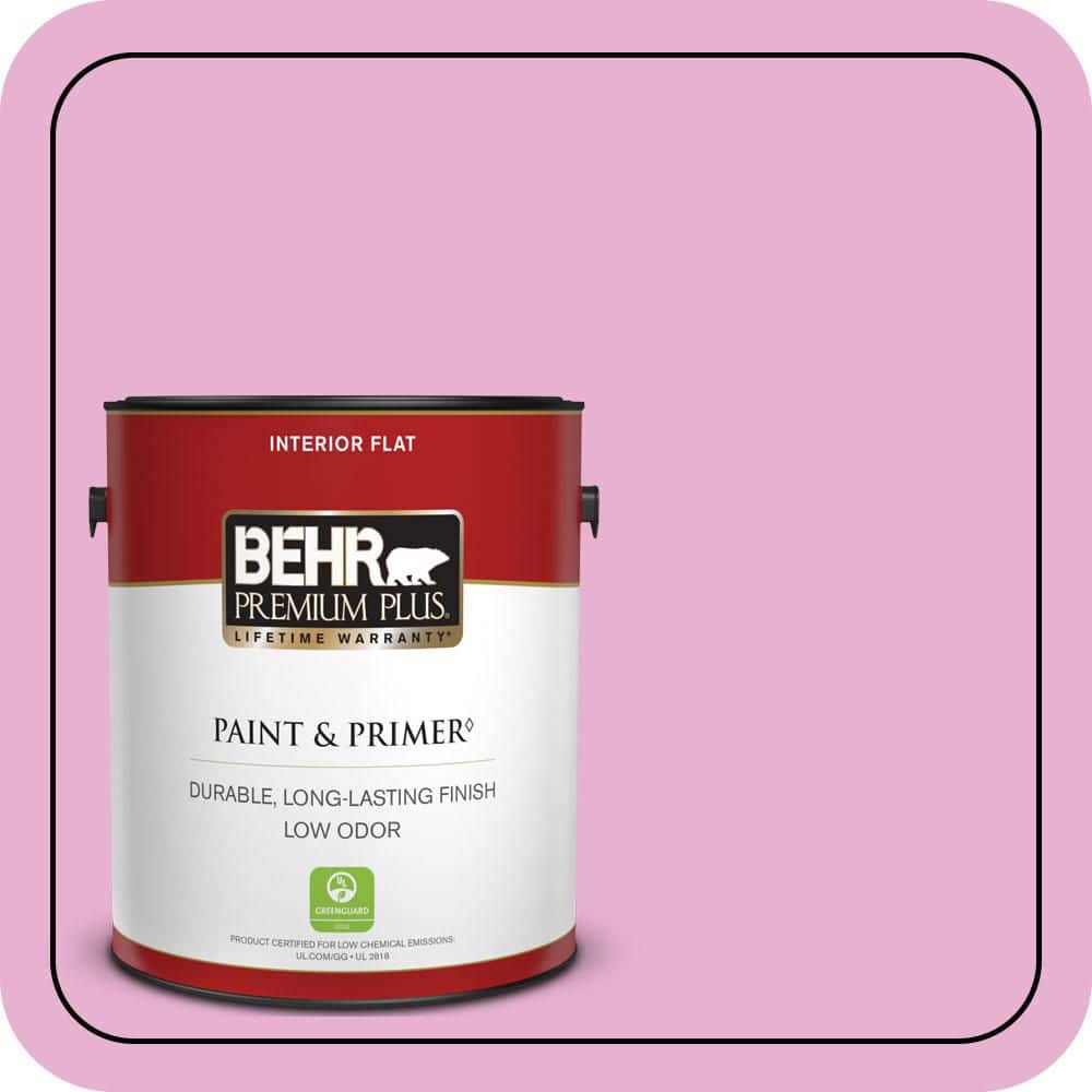 1 gal. #P120-2 Gumball Flat Low Odor Interior Paint & Primer price history on PriceWatchPro