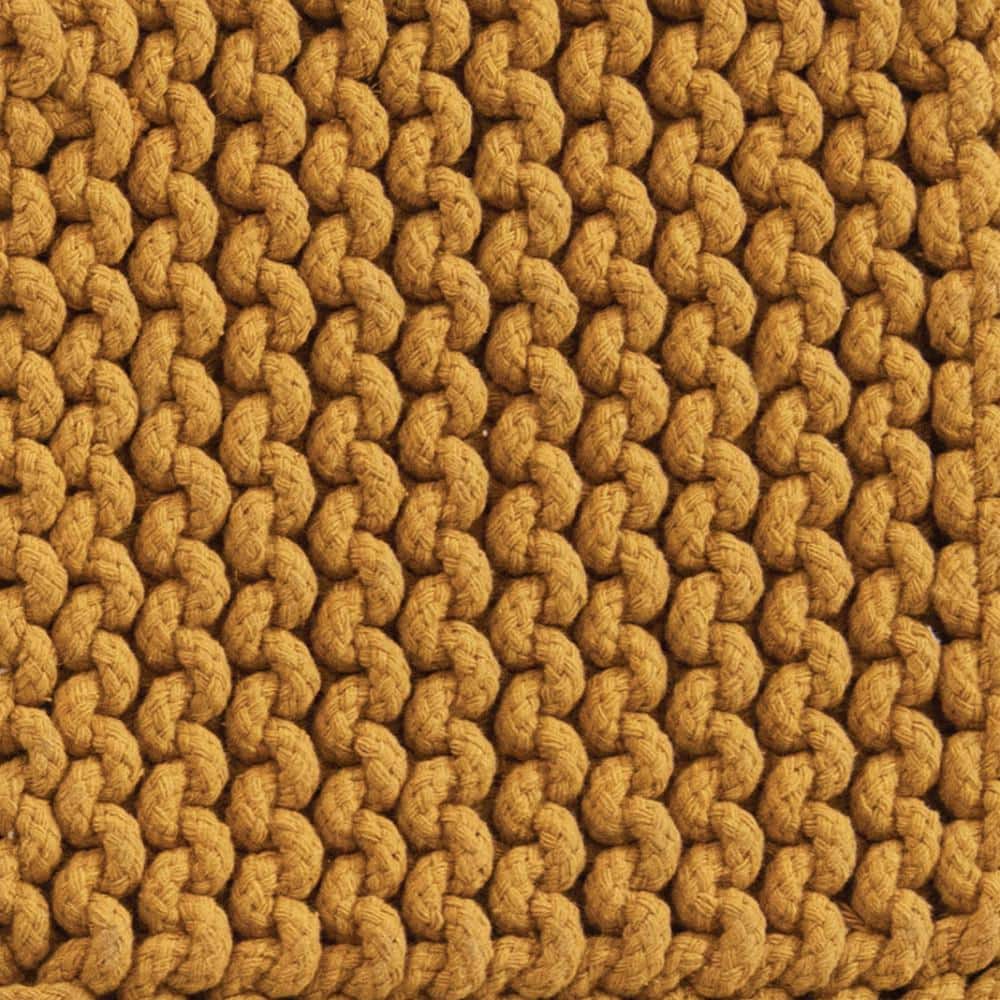 Handmade Cotton Crocheted Square Potholder Set, Multicolor