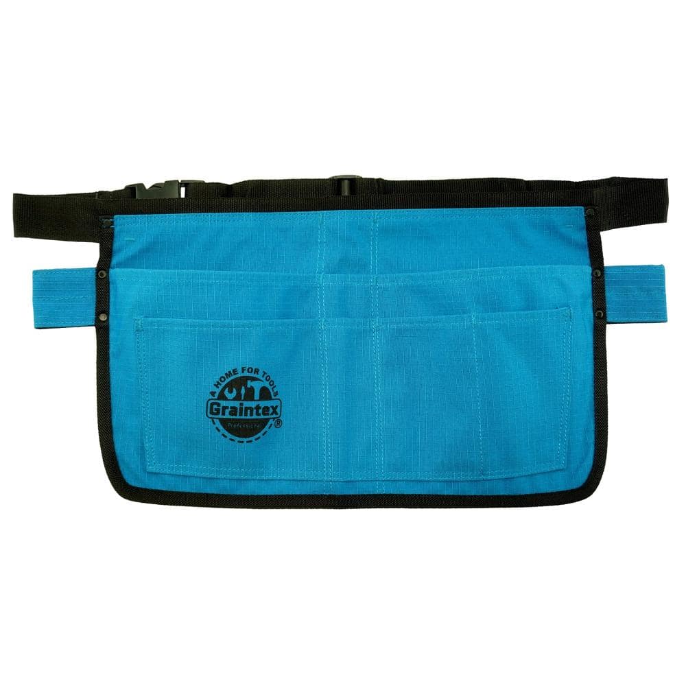 7 Pocket Waist Apron Webbing Belt Royal Blue Ripstop Canvas price history on PriceWatchPro