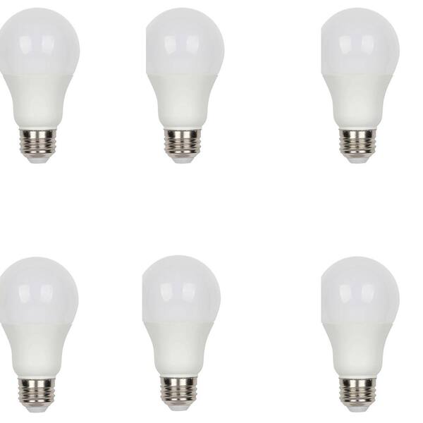 Westinghouse 40W Equivalent Warm White (3,000K) A19 Medium Base Dimmable LED Energy Star Light Bulb (6-Pack)