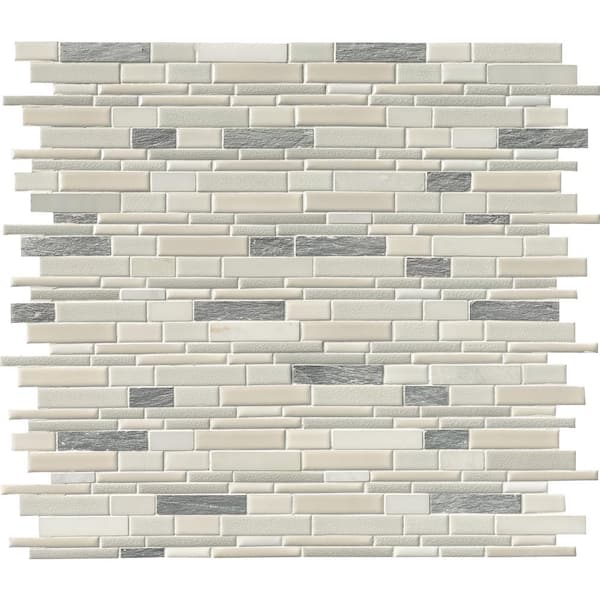 MSI Everest Interlocking 12 in. x 12 in. Mixed Porcelain Floor and Wall Tile (1.04 sq. ft./Each)