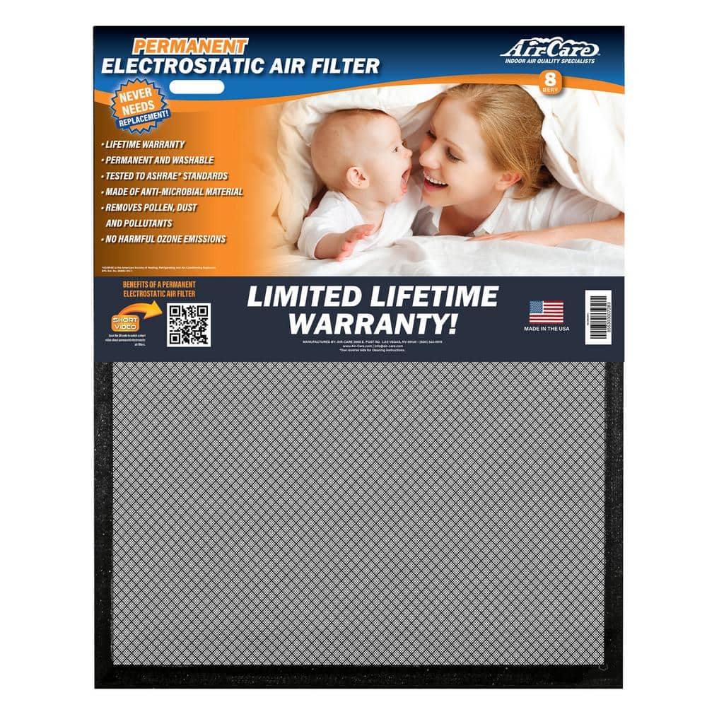 14 in. x 24 in. x 1 in. Flexible Permanent Washable Air Filter MERV 8