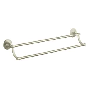 Archer 25 in. Double Towel Bar in Vibrant Brushed Nickel