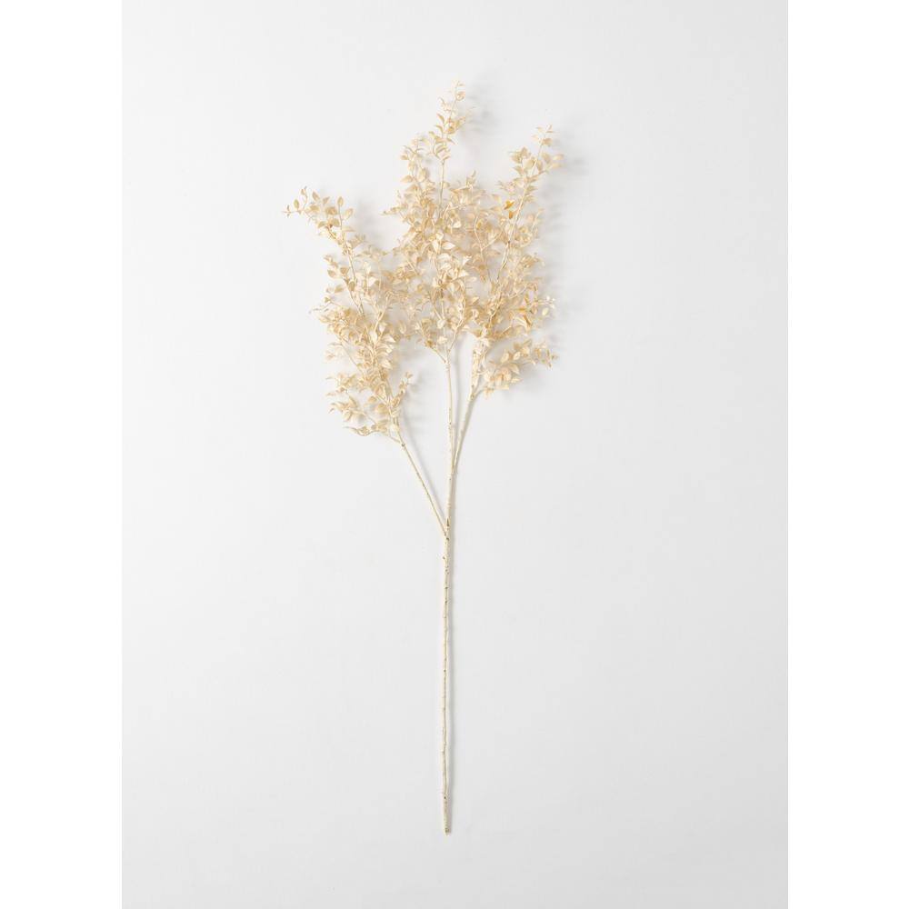 Eternal Greenery 34" Faux Smilax Stem in Off-White