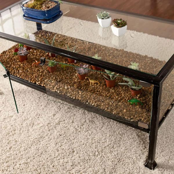 Second Life Marketplace - Mithral * Terrarium Coffee Table (Light)
