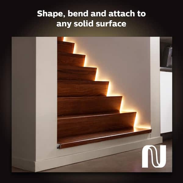 Philips Hue 6.6 ft. LED Smart Color Changing Strip Light Starter