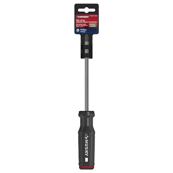 Husky 2 x 6 in. Magnetic Phillips Screwdriver 210506443 - The Home