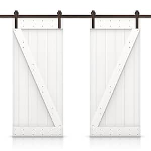 White barn on sale door baby gate