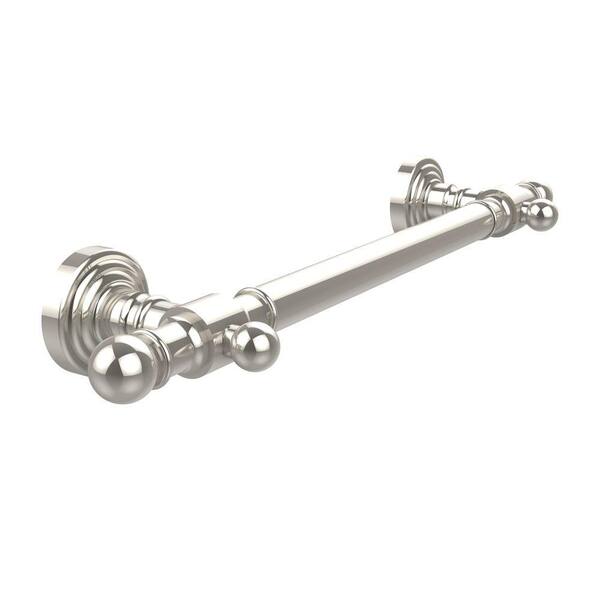 Allied Brass Waverly Place Collection 16 in. Smooth Grab Bar WP-GRS-16-PNI  - The Home Depot