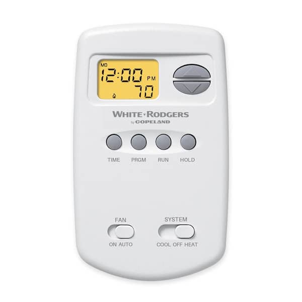 Copeland 70 Series Classic, 5 + 2 Day Programmable, Single Stage (1H/1C) Vertical Thermostat