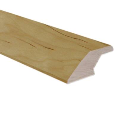 Unfinished Maple 0.75 in. Thick x 2.25 in. Wide x 78 in. Length Lipover Reducer Molding