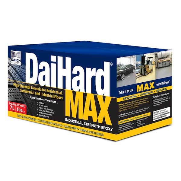 2 Gallon Tan Gloss 2 part Epoxy Interior Industrial Strength Concrete Basement & Garage Floor Paint