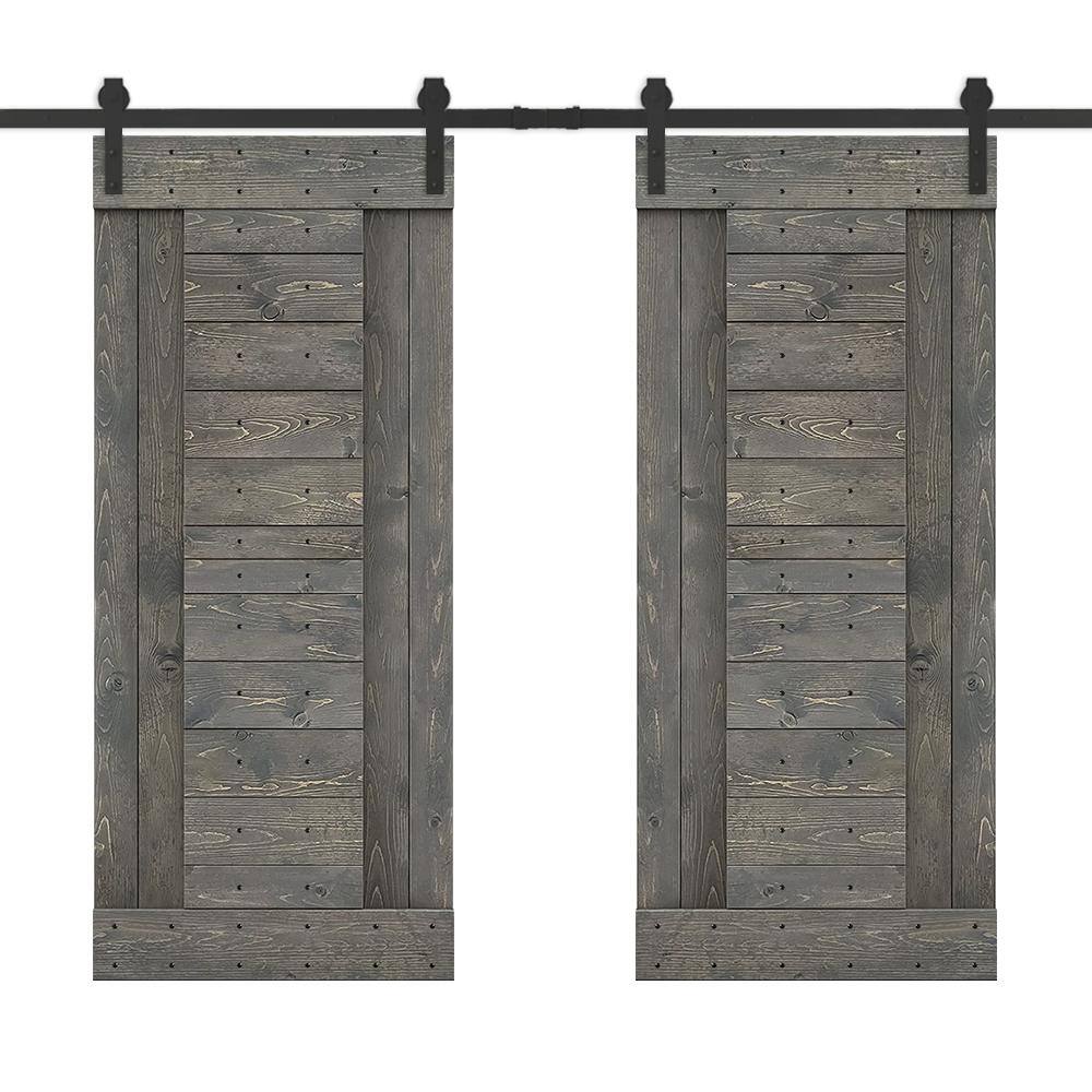 Reviews for CALHOME 84 in. x 84 in. Weather Gray Stained DIY Knotty