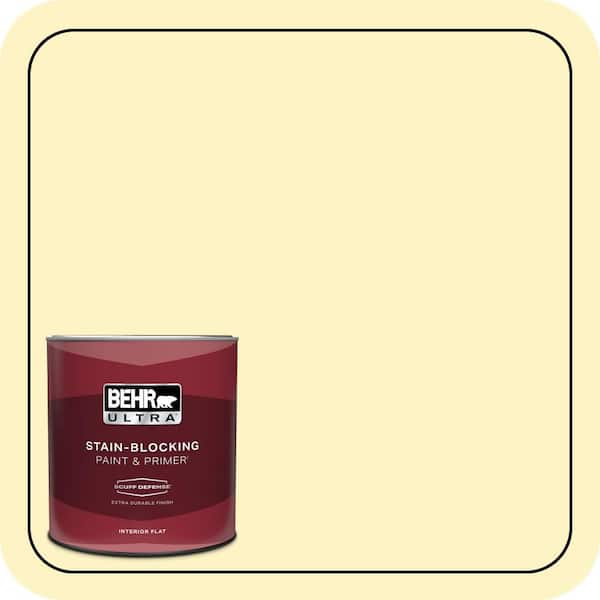 BEHR ULTRA 1 qt. #P310-2 Natural Light Extra Durable Flat Interior Paint & Primer