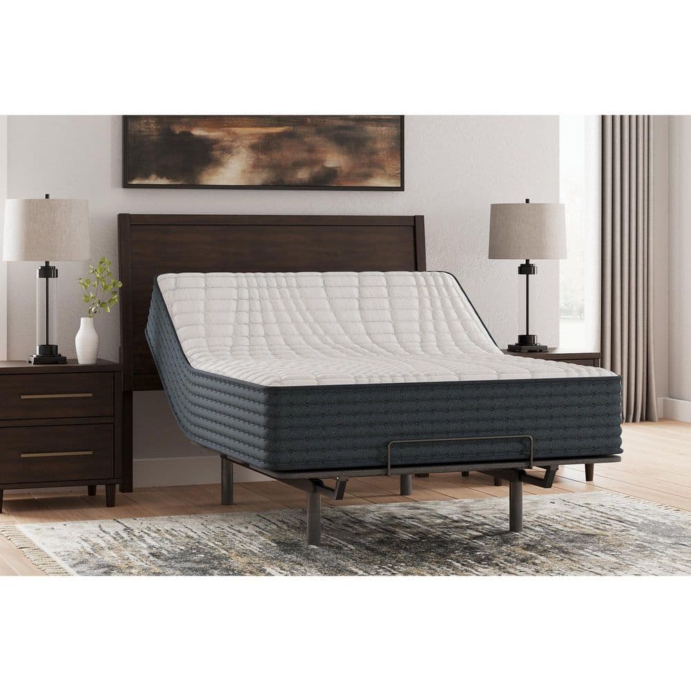 Full White Hybrid Gel Memory Foam Innerspring Mattress