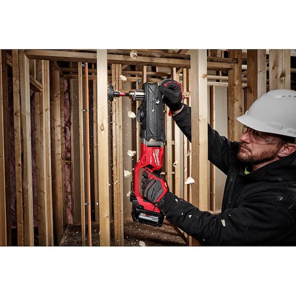 Milwaukee M18 Fuel Drill / 7.5 Inch K-drill Auger Drills Through