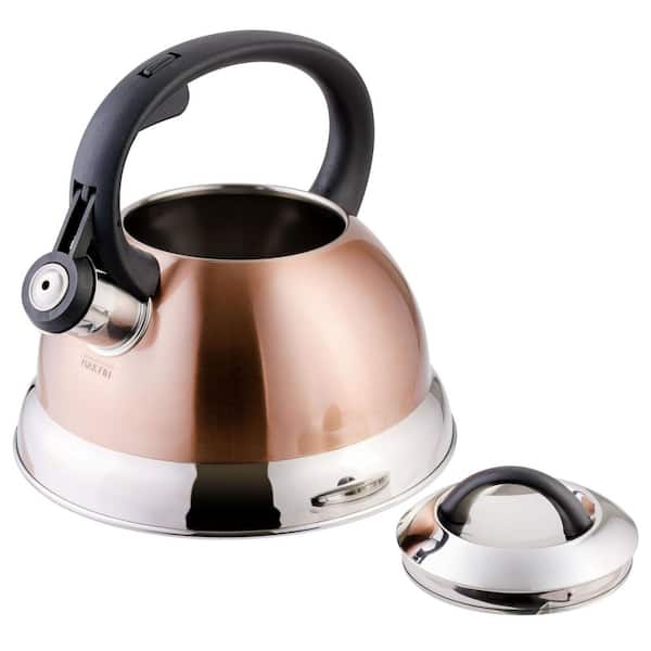 Mr. Coffee 98683940M Morbern 7.2-Cup Red Stainless Steel Tea Kettle