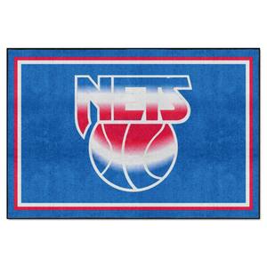 FANMATS New Jersey Nets 5 ft. x 8 ft. Area Rug 9339 - The Home Depot