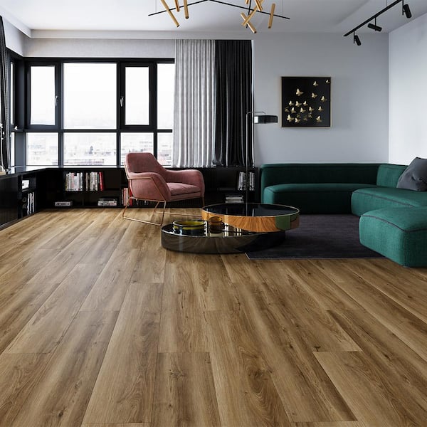Vivid Joliet 28 MIL x 9 in. W x 60 in. L Click Lock Waterproof Luxury Vinyl Plank Flooring (30.17 sq. ft./Case)