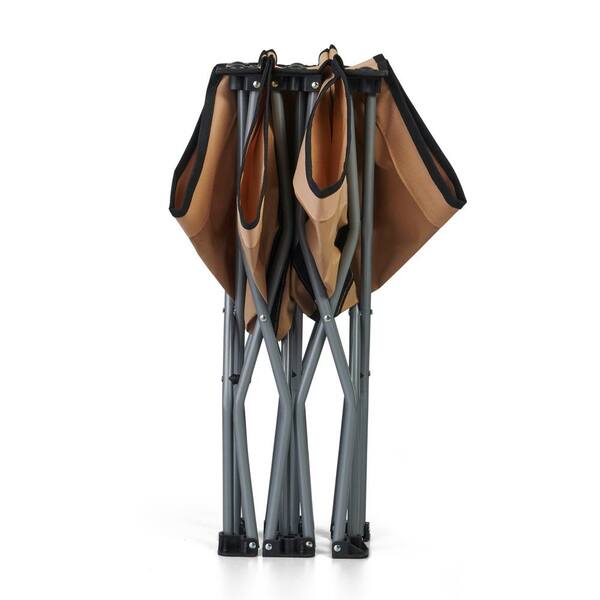 Carlson Pet Products Large Tan Carlson Portable Elevated Pet Bed 8020 N