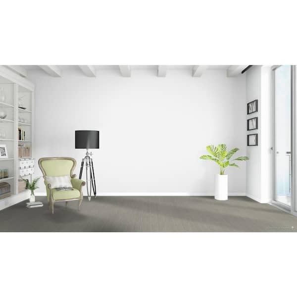 Dovetail - Cabin - Gray 45 oz. SD Polyester Pattern Installed Carpet