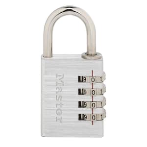Combination Lock, Resettable 4-Dial