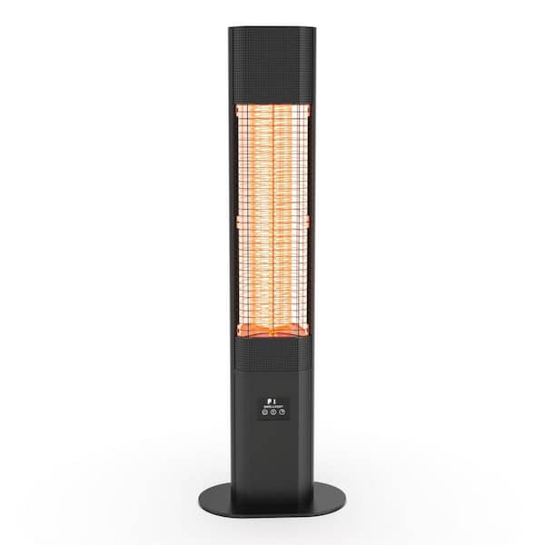 Outdoor Electric Standing Patio Heater with Remote Control