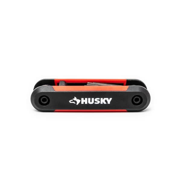 Husky Folding Hex Key Set, SAE (9-Piece) HFHKS9PC-06 - The Home Depot