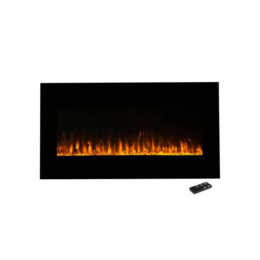 Led Fire And Ice Electric Fireplace, Home Decorators Collection 42in Infrared Table Wall Mount Fireplace