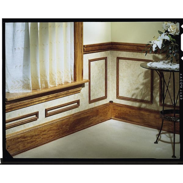 HOUSE OF FARA .88 in. x 2.71 in. x 84 in. Hardwood Wood Casing/Chair Rail Moulding