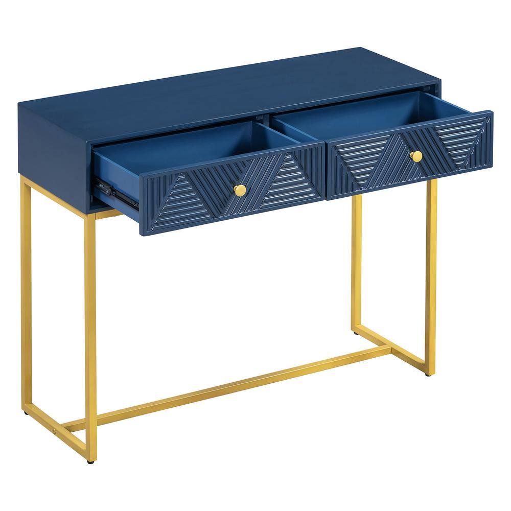 38 in. W x 14 in. D x 24.4 in. H Bathroom Navy Blue Linen Cabinet price history on PriceWatchPro