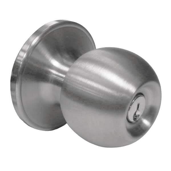 Saturn Stainless Steel Keyed Entry Door Knob