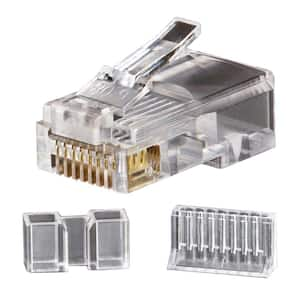 ▷ Nexxt Solutions Infrastructure Conector RJ45 Cat6 50u, Paquete 100 Uni ©