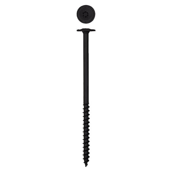 1/4 in. x 5 in. Exterior Washer Head Structural Wood Lag Screws Powerlags Torx T-Star (50 Each) Bit Included