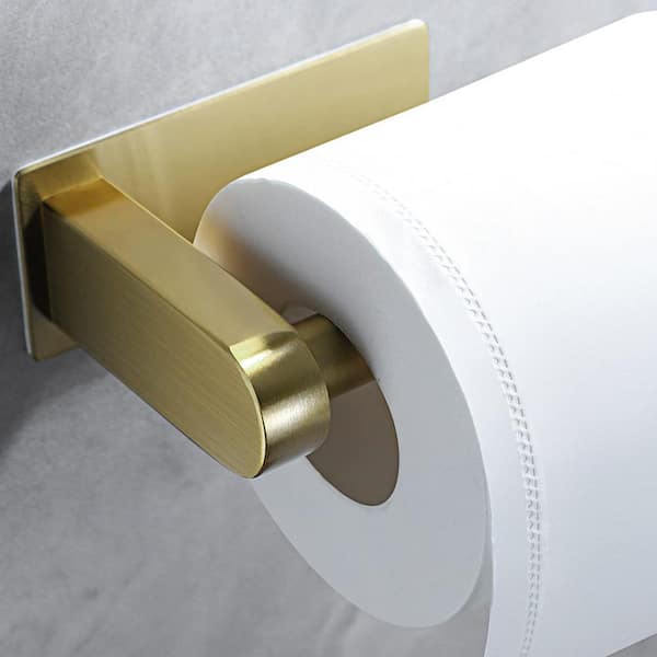 Under Cabinet Mounted Paper Towel Holder Latitude Run Color: Gold
