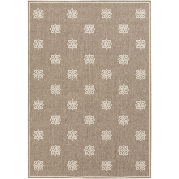 Artistic Weavers Baxter Taupe 6 ft. x 9 ft. Indoor/Outdoor Area Rug