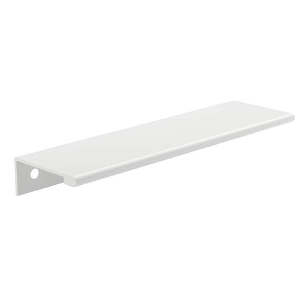 Richelieu Hardware Lincoln Collection 5-1/16 in. (128 mm) Modern White Cabinet Egde Pull