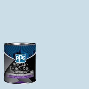 1 qt. PPG1239-2 Duck'S Egg Blue Semi-Gloss Door, Trim & Cabinet Paint