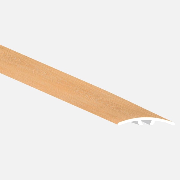 A&A Surfaces Citrine Crest 1/3 in. T x 1.77 in. W x 94 in. L Luxury Vinyl Surface Reducer Molding