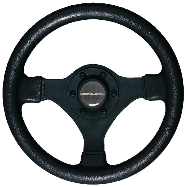 Uflex Soft Touch Steering Wheel, Black
