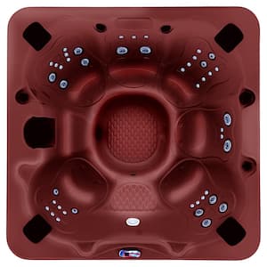 7-Person 45-Jet 240-Volt Premium Acrylic Bench Spa Standard Hot Tub with Ozonator and Bluetooth Sound System