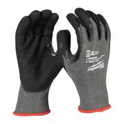 Medium Gray Nitrile Level 5 Cut Resistant Dipped Work Gloves