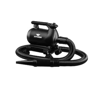 A-12 Professional Car Dryer Blower with 2 Heat Settings and Mobile Dock with Caster Wheels